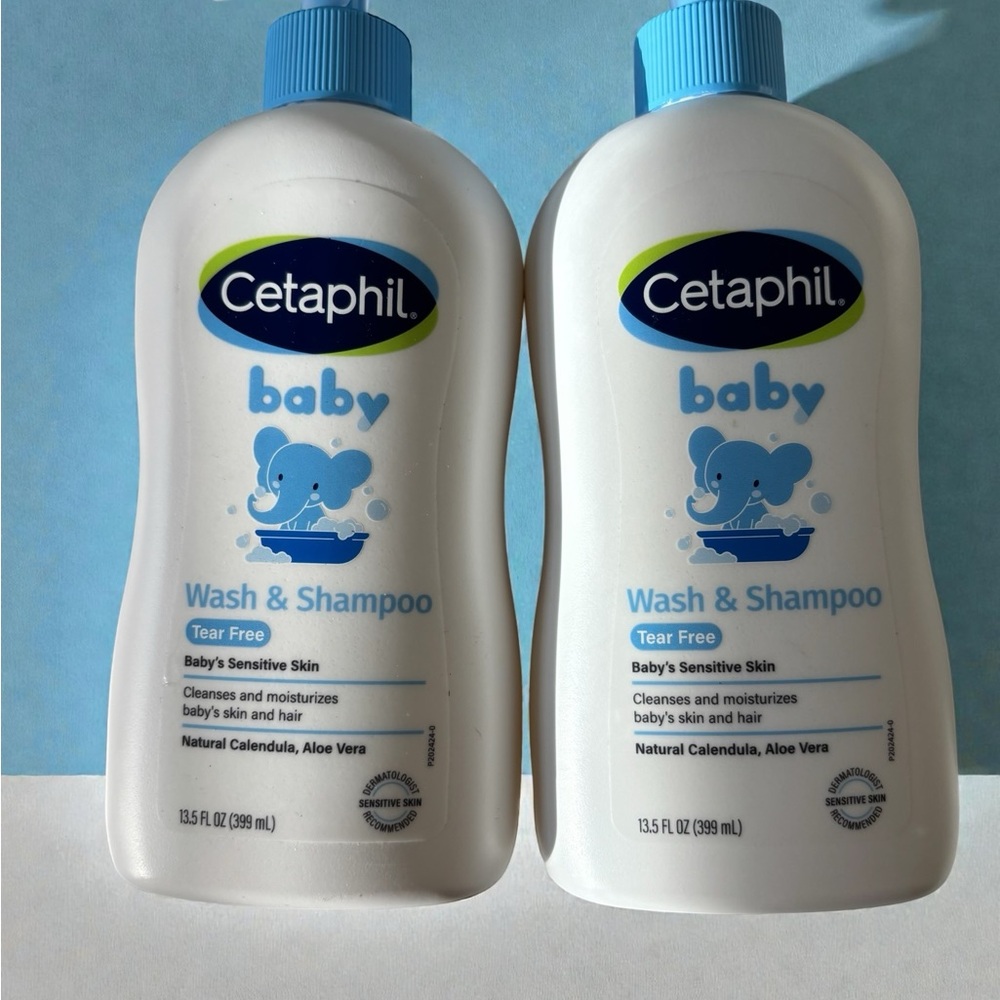 Cetaphil Baby Wash & Shampoo - Gentle Pack of 2